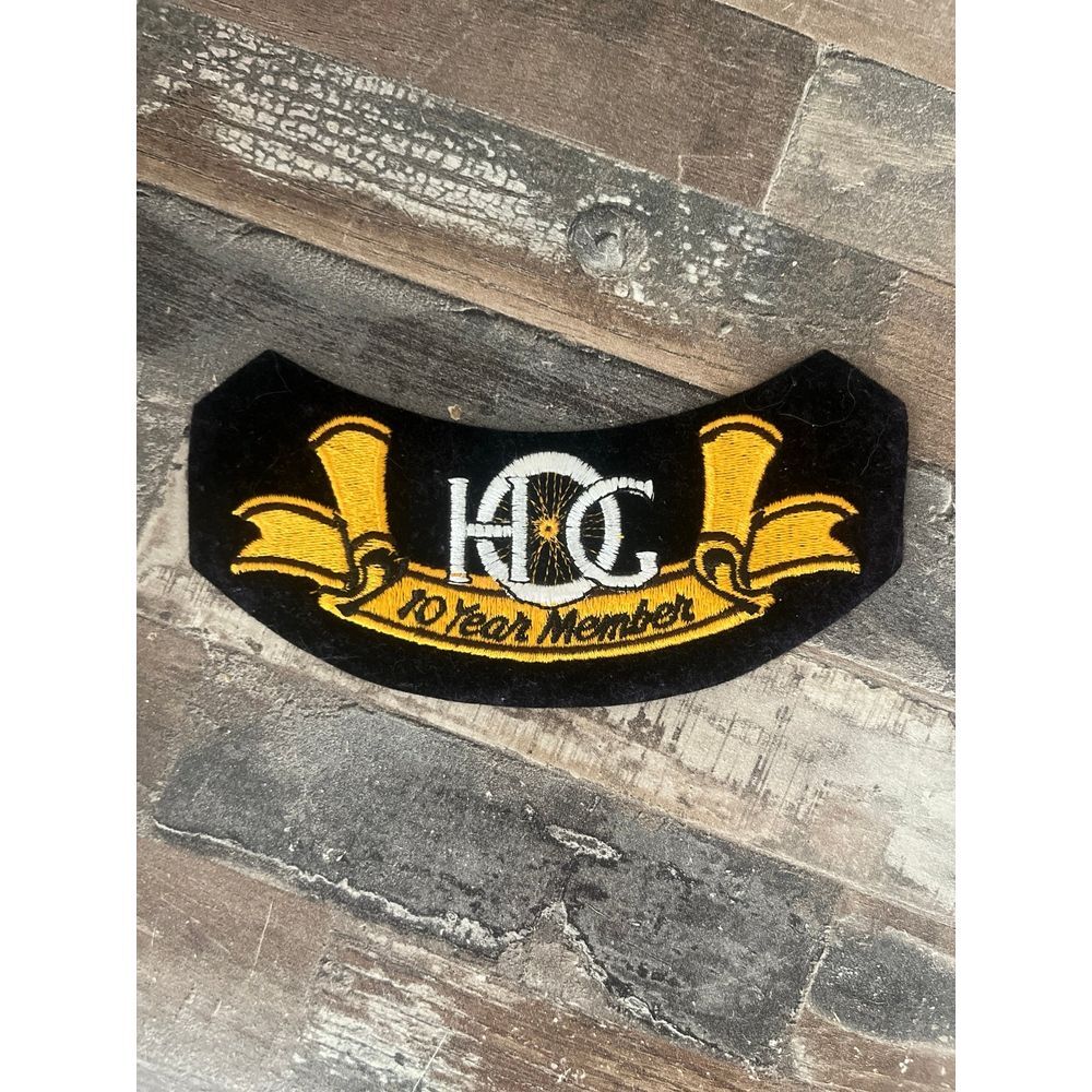 Harley owners group ten year patch